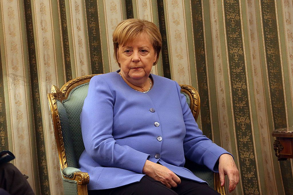 Kanclerz Angela Merkel Fot. PAP/EPA/ALEXANDER BELTES