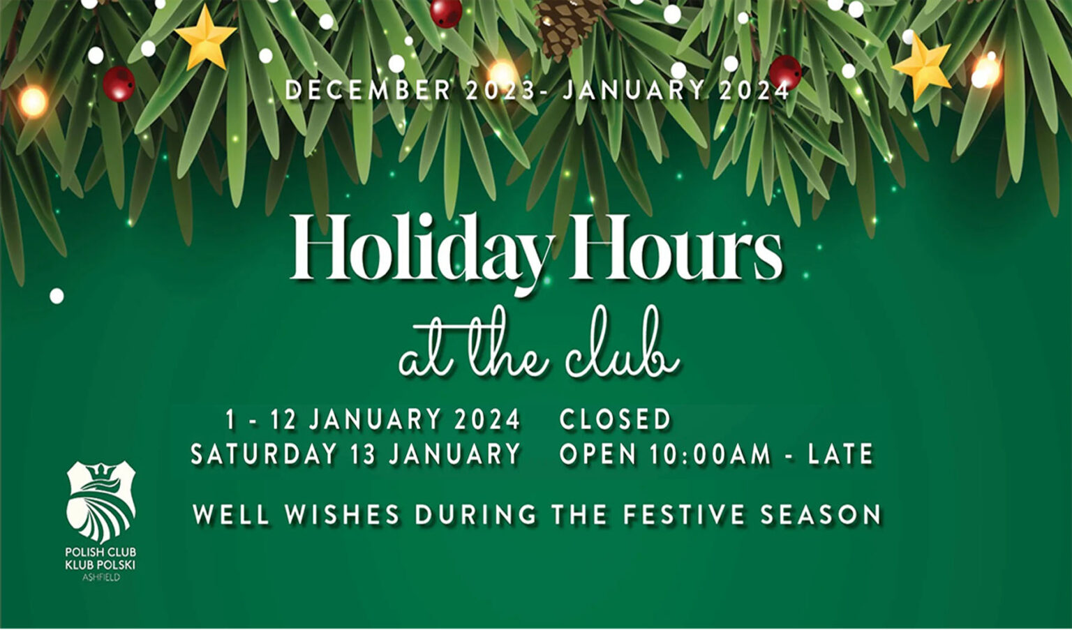 Polish Club Ashfield Holiday Hours Express. The AustralianPolish